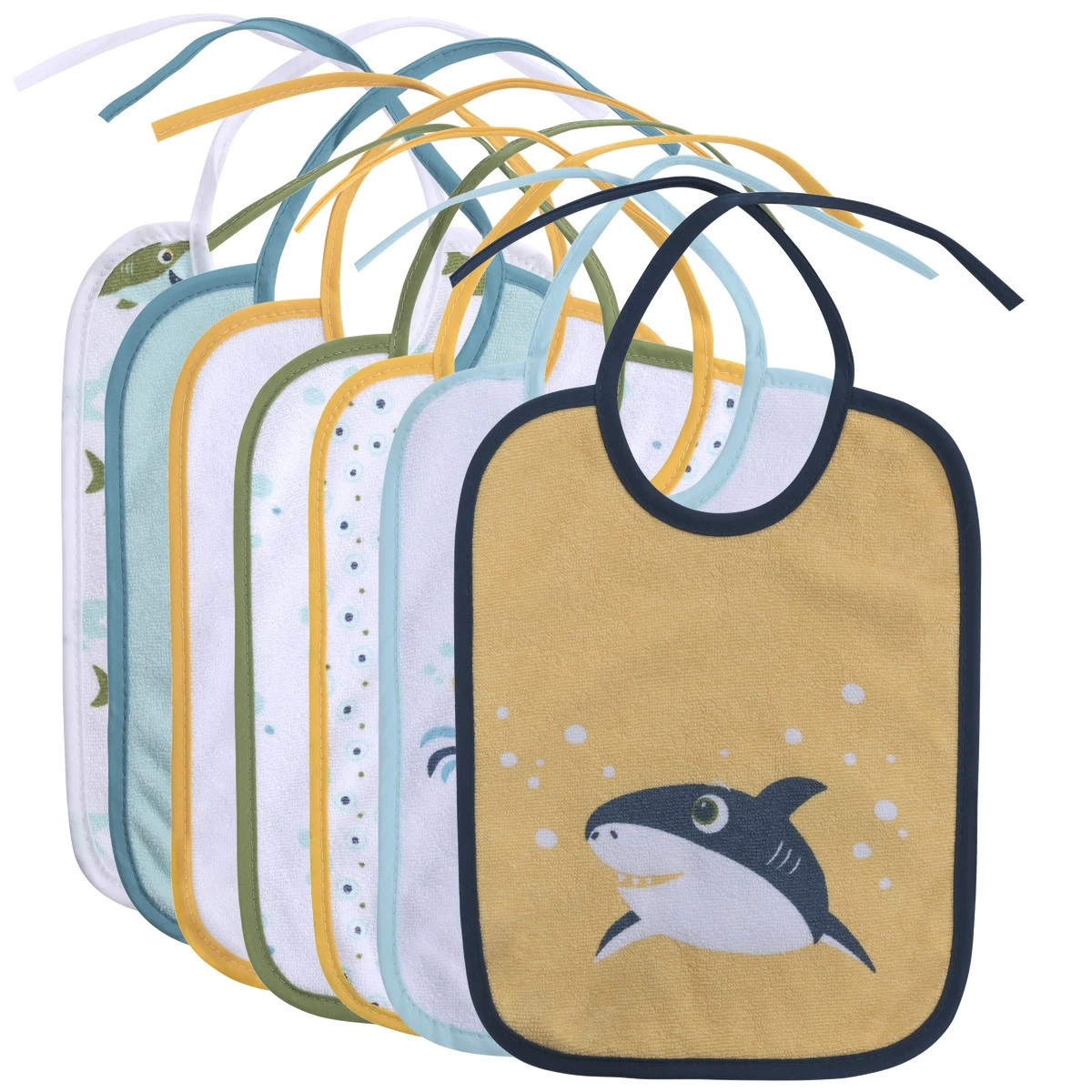 Lorelli Double Boy 7 Stuks Slabbetjes 1026021-0002 3 Lorelli Double Boy 7 Stuks Slabbetjes 1026021-0002