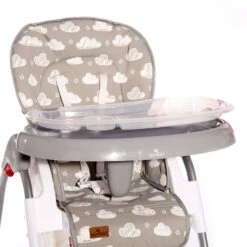 Lorelli Dulce Cool Grey Leather Kinderstoel 1010045-2325 -Baby Producten Winkel lorelli dulce kinderstoel features 9 1