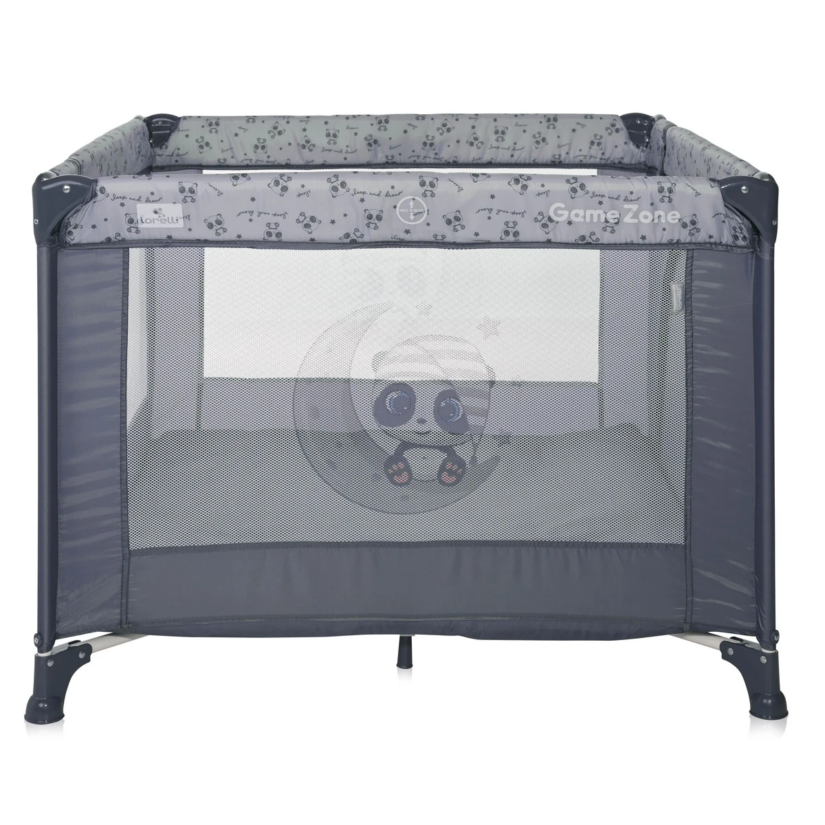 Lorelli Game Zone Cool Grey Pandas Inklapbare Box 1008014-2362 5 Lorelli Game Zone Cool Grey Pandas Inklapbare Box 1008014-2362 - Afbeelding 3