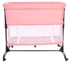 Lorelli Milano Pink 2-in-1 Wieg Aan Bed 1008044-0001 -Baby Producten Winkel lorelli milano pink 2 in 1 wieg aan bed 1008044 0001 5