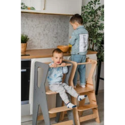 Luna Toys Nature Houten Leertoren Keukenhulp 9503009900 -Baby Producten Winkel luna toys nature houten leertoren keukenhulp 9503009900 lifestyle