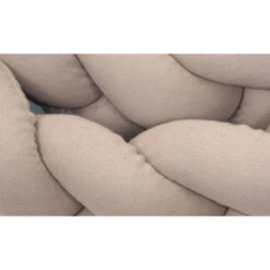 MamaLoes Amy Ajour Nougat 210 Cm Braided Bedbumper 84269 11 MamaLoes Amy Ajour Nougat 210 Cm Braided Bedbumper 84269 -Baby Producten Winkel mamaloes amy ajour nougat 210 cm braided bedbumper 84269 4