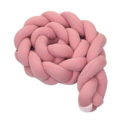 MamaLoes Amy Ajour Roze 210 Cm Braided Bedbumper 84268 10 MamaLoes Amy Ajour Roze 210 Cm Braided Bedbumper 84268 -Baby Producten Winkel mamaloes amy ajour roze 210 cm braided bedbumper 84268 3