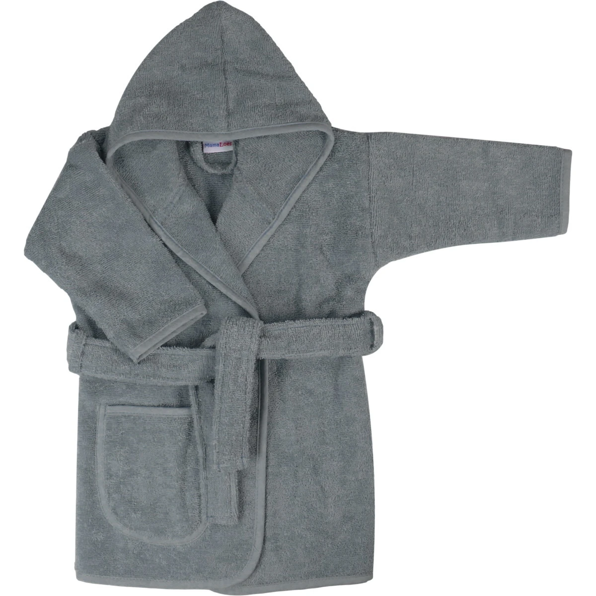 MamaLoes Badstof Licht Blauw 1-2jr Badjas ML010304 3 MamaLoes Badstof Licht Blauw 1-2jr Badjas ML010304