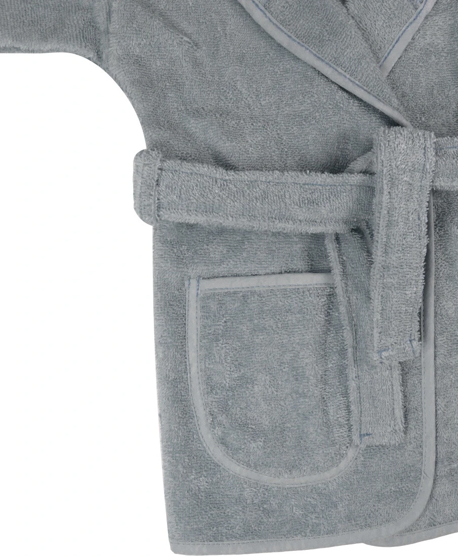 MamaLoes Badstof Licht Blauw 1-2jr Badjas ML010304 8 MamaLoes Badstof Licht Blauw 1-2jr Badjas ML010304 - Afbeelding 6