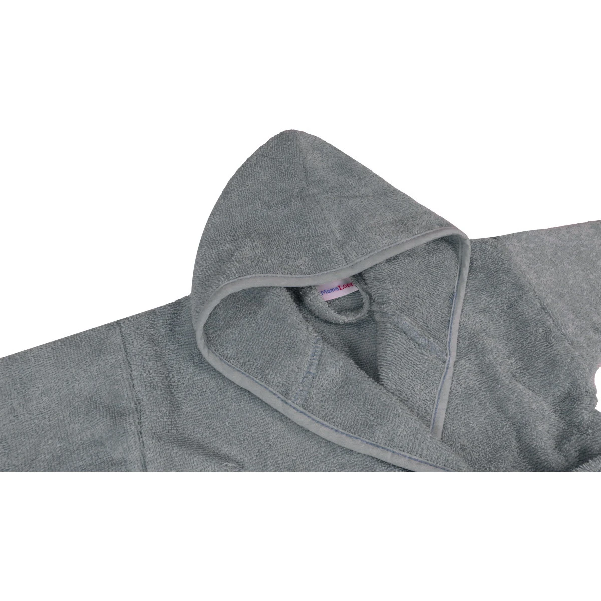 MamaLoes Badstof Licht Blauw 0-1jr Badjas ML010303 9 MamaLoes Badstof Licht Blauw 0-1jr Badjas ML010303 - Afbeelding 7