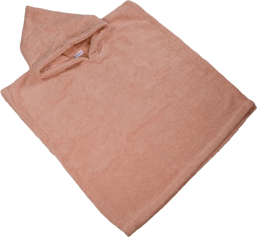 MamaLoes Badstof Light Pink Baby Poncho ML5285 4 MamaLoes Badstof Light Pink Baby Poncho ML5285 - Afbeelding 2