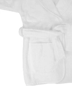 MamaLoes Badstof White 0-1jr Badjas ML5088 -Baby Producten Winkel mamaloes badstof white 0 1jr badjas ml5088 04 1