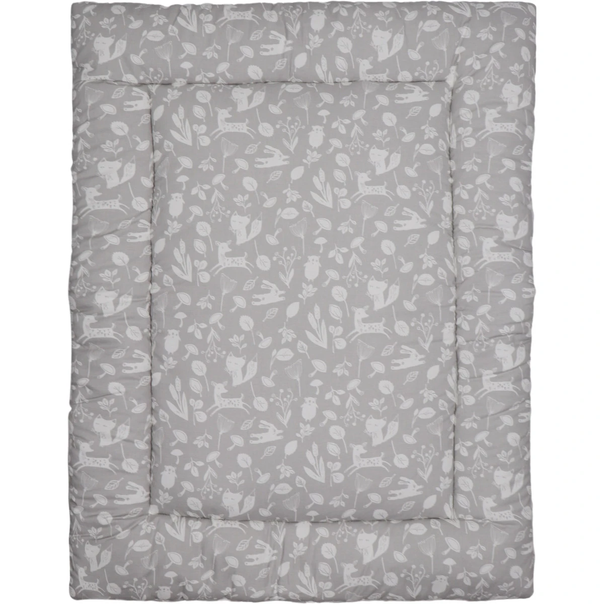 MamaLoes Botanical Dieren Grijs 80 X 100 Cm Boxkleed ML020229