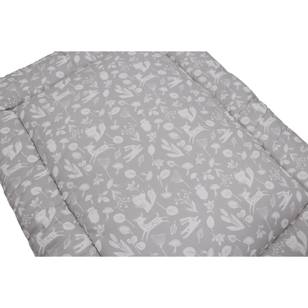 MamaLoes Botanical Dieren Grijs 80 X 100 Cm Boxkleed ML020229 - Afbeelding 3