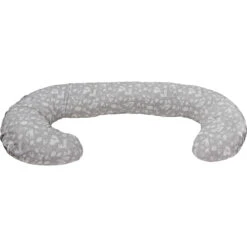 MamaLoes Botanical Animals Grijs C-vorm Voedingskussen ML020410 -Baby Producten Winkel mamaloes botanical animals grijs c vorm voedingskussen ml020410 3