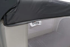 Ding Deluxe Grey Campingbedje Incl. Bodemverhoger -Baby Producten Winkel mamaloes ding deluxe grey campingbedje incl. bodemverhoger 6