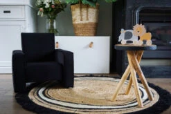 Ding Jamie Velvet Zwart Kinderfauteuil DI-34203 24 Ding Jamie Velvet Zwart Kinderfauteuil DI-34203 -Baby Producten Winkel mamaloes ding jamie 12 4