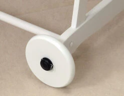 MamaLoes Grey Star De Luxe Wit Baby Wiegje 66759 -Baby Producten Winkel mamaloes grey star de luxe wit baby wiegje 4 1