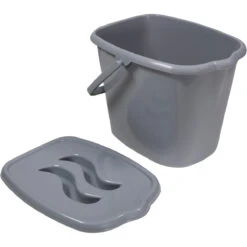 MamaLoes Grijs Badset Incl. Witte Badstandaard -Baby Producten Winkel mamaloes grijs luieremmer ml050316 1 2