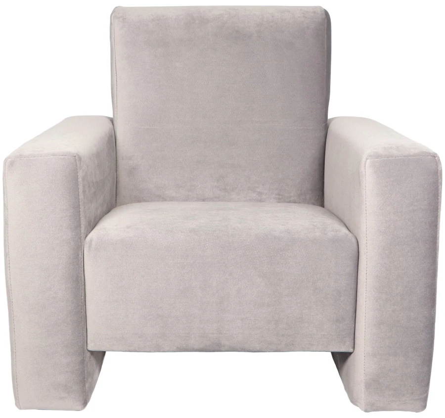 Ding Jamie Velvet Grijs Kinderfauteuil DI-34204 3 Ding Jamie Velvet Grijs Kinderfauteuil DI-34204