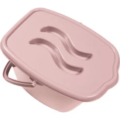 MamaLoes Licht Roze Badset Incl. Graphite Badstandaard -Baby Producten Winkel mamaloes licht roze luieremmer ml050304 2 3