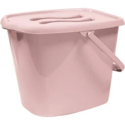 MamaLoes Licht Roze Badset Incl. Zwarte Badstandaard -Baby Producten Winkel mamaloes licht roze luieremmer ml050304 3 1