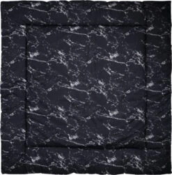 MamaLoes Marmer Zwart 100 X 100 Cm Boxkleed ML020215