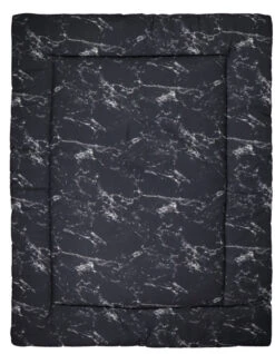 MamaLoes Marmer Zwart 80 X 100 Cm Boxkleed ML020226