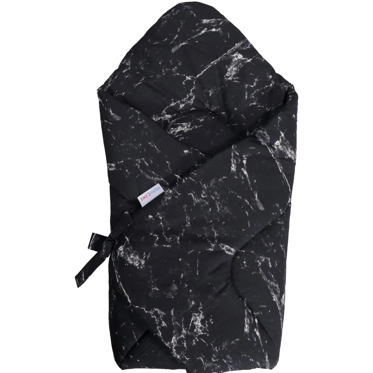 Mamaloes Marmer Zwart Wikkeldeken ML020703 3 Mamaloes Marmer Zwart Wikkeldeken ML020703