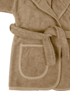 MamaLoes Badstof Nougat 0-1jr Badjas ML010301 -Baby Producten Winkel mamaloes nougat 0 1 jaar badjas ml010301 04