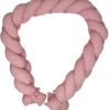 MamaLoes Soft Cotton Licht Roze 210 Cm Braided Bedbumper ML020506 2 MamaLoes Soft Cotton Licht Roze 210 Cm Braided Bedbumper ML020506 -Baby Producten Winkel mamaloes soft cotton licht roze 210 cm braided bedbumper ml020506