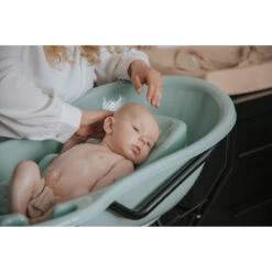 MamaLoes Stone Green Badset Incl. Graphite Badstandaard -Baby Producten Winkel mamaloes stone green badje ml050308 07 9