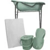 MamaLoes Stone Green Badset Incl. Graphite Badstandaard -Baby Producten Winkel mamaloes stone green badset incl. graphite badstandaard wit kussen