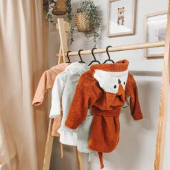 MamaLoes Vos 0-1 Jaar Badjas ML 5032 -Baby Producten Winkel mamaloes vos 0 1 jaar badjas ml 5032 sfeer 01