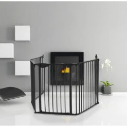 Noma Zwart 5-Delige Kamerverdeler En Traphek Veiligheidshek 94238 -Baby Producten Winkel noma zwart 5 delige kamerverdeler en traphek veiligheidshek 94238