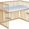 Amal II Piccolo Naturel Wieg Aan Bed Incl. Matras -Baby Producten Winkel piccolo naturel beuken wieg aan bed