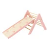 Luna Toys Roze Houten Klimrek Met Glijbaan LU-36974