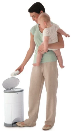 Korbell Wit Nappy Disposal System Luieremmer M250DSW -Baby Producten Winkel rMINI.F 5