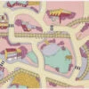 Rebel Roads Railroads Pink Sand 95x200 Cm Speelmat RPLYWGB63095200T01