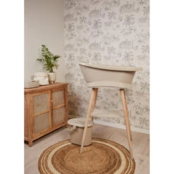 Bébé-jou Bebe-Jou Taupe Sense Badstandaard 421705 -Baby Producten Winkel sense taupe01