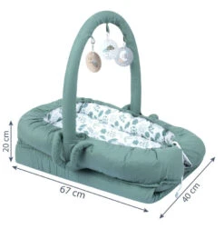 Sevibaby Green Reflux Multifunctioneel Draagbaar Babynest 275-92 -Baby Producten Winkel sevibaby green reflux multifunctioneel draagbaar babynest 275 92 5