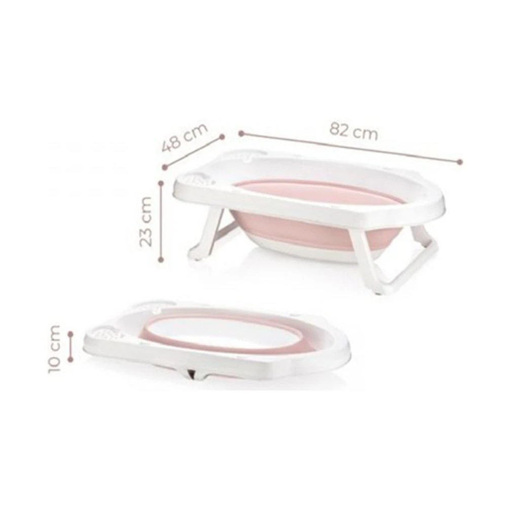 Sevibaby Roze Opvouwbaar Badje 365-2 5 Sevibaby Roze Opvouwbaar Badje 365-2 - Afbeelding 3