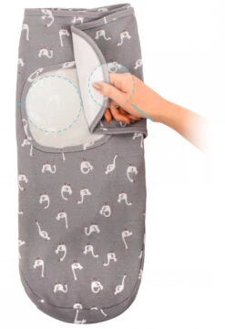 Sevibaby Swan Jersey Inbakerdoek 118-70 -Baby Producten Winkel sevibaby swan jersey inbakerdoek 118 70 3