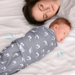 Sevibaby Swan Jersey Inbakerdoek 118-70 -Baby Producten Winkel sevibaby swan jersey inbakerdoek 118 70 7