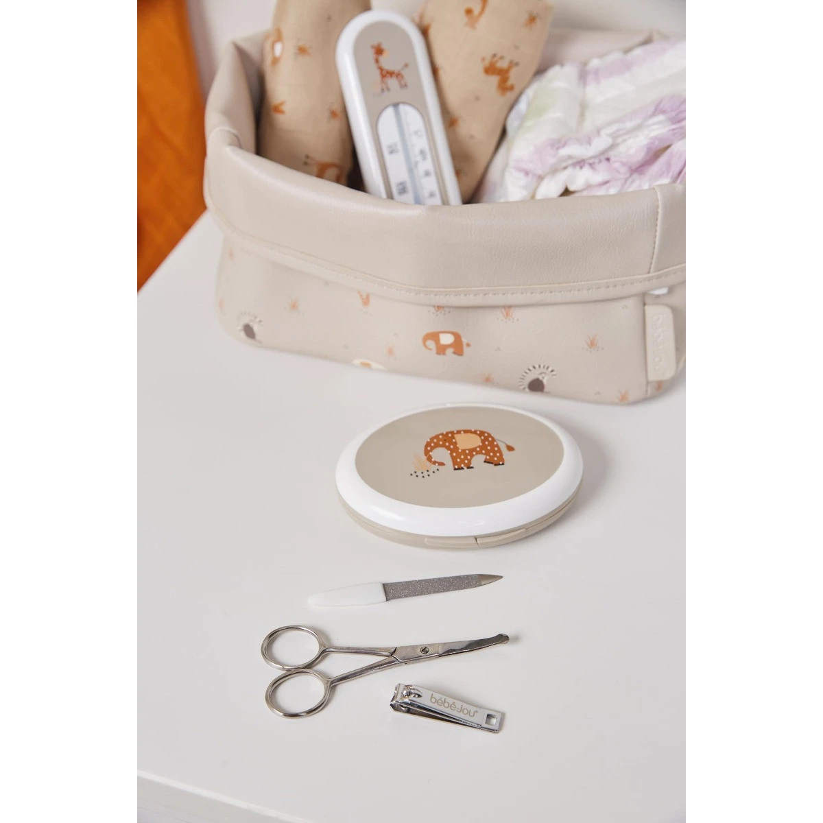 Bébé-jou Bebe-Jou Steppe Verzorgingsmandje 310120 6 Bébé-jou Bebe-Jou Steppe Verzorgingsmandje 310120 - Afbeelding 4