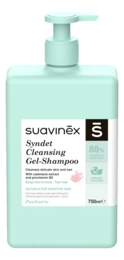 Suavinex Baby 750ml Syndet Zeepvrije Gel & Shampoo SXZCOS066907