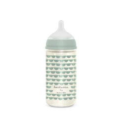 Suavinex Bonhomia Feather Green 240 Ml Glazen Fles SXSBX5079822 -Baby Producten Winkel suavinex bonhomia feather green 240 ml glazen fles sxsbx5079822 1