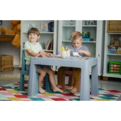 Tega Baby Teggi Grey/Old Rose/Turquoise Multifun 3-in-1 Tafel Met Twee Stoeltjes TI-011-174 -Baby Producten Winkel tega baby teggi turquoisenavygrey multifun 3 in 1 tafel 3