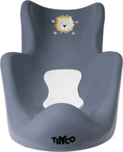 Tryco Lion Leo Anthracite Badset -Baby Producten Winkel tr 412638 8720663930132 tryco anthracite lion lenny anti slip bath cradle 02 1