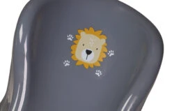 Tryco Lion Leo Anthracite Badset -Baby Producten Winkel tr 412638 8720663930132 tryco anthracite lion lenny anti slip bath cradle 05 1