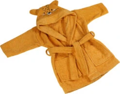 Blush & Blossom Leopard Lenny 1-2jr Badstof Badjas TR-BB4202 -Baby Producten Winkel tr bb4201 blush blossom leopard lenny bathrobe 0 1jr 03