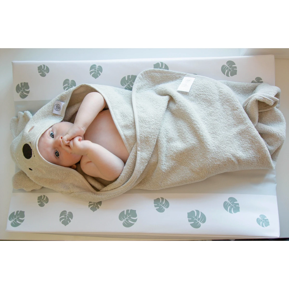 Blush & Blossom Leopard Lenny Badstof Badcape TR-BB4204 - Afbeelding 6