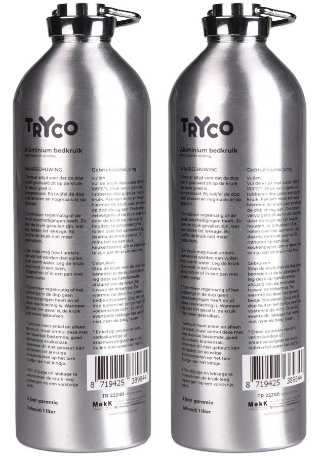 Tryco Aluminium Kruik 2-Pack TR-222101 3 Tryco Aluminium Kruik 2-Pack TR-222101