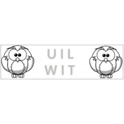 Ledikant Uil Wit 60x120 Cm -Baby Producten Winkel uil wit babykamer 4 1